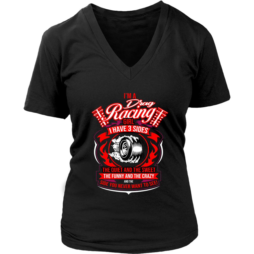 Drag Racing girl T-Shirts