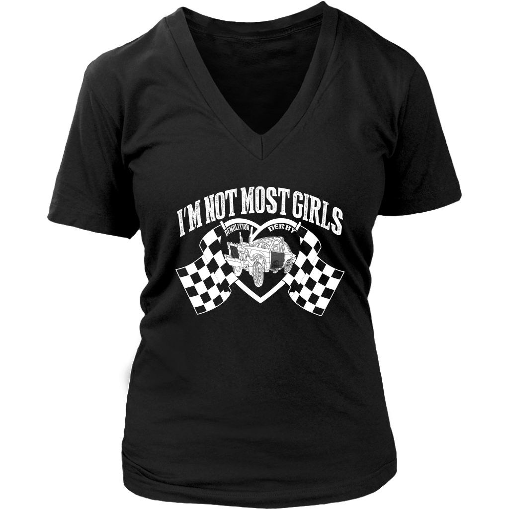 demolition derby girl t-Shirts