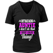 dirt racing auntie t-shirts