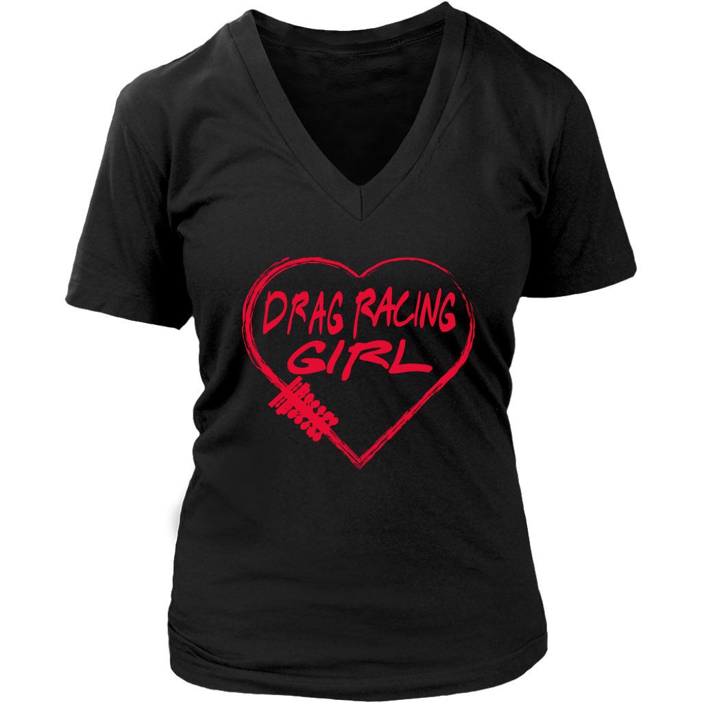Drag Racing girl T-Shirts