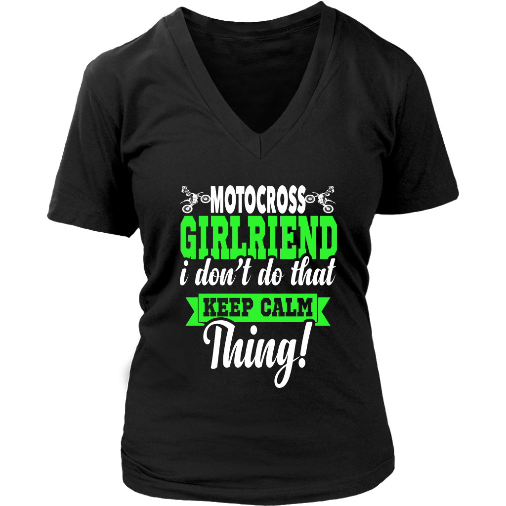 motocross girlfriend t-shirts