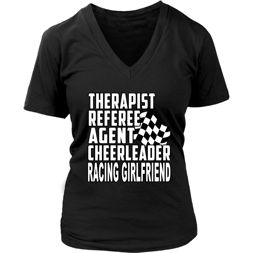 racing girlfriend t-shirts