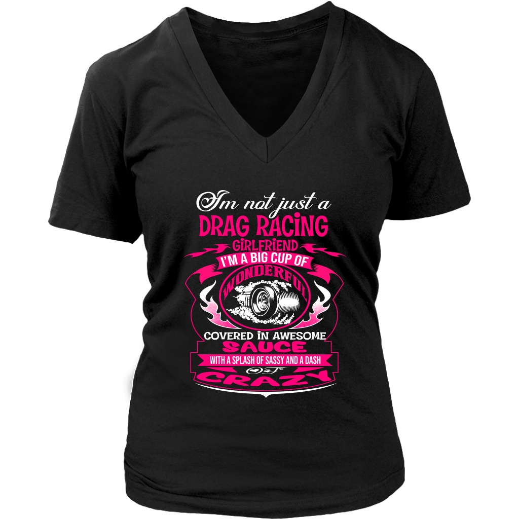drag racing girlfriend t-shirts