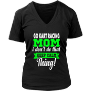 go kart racing mom t-shirts