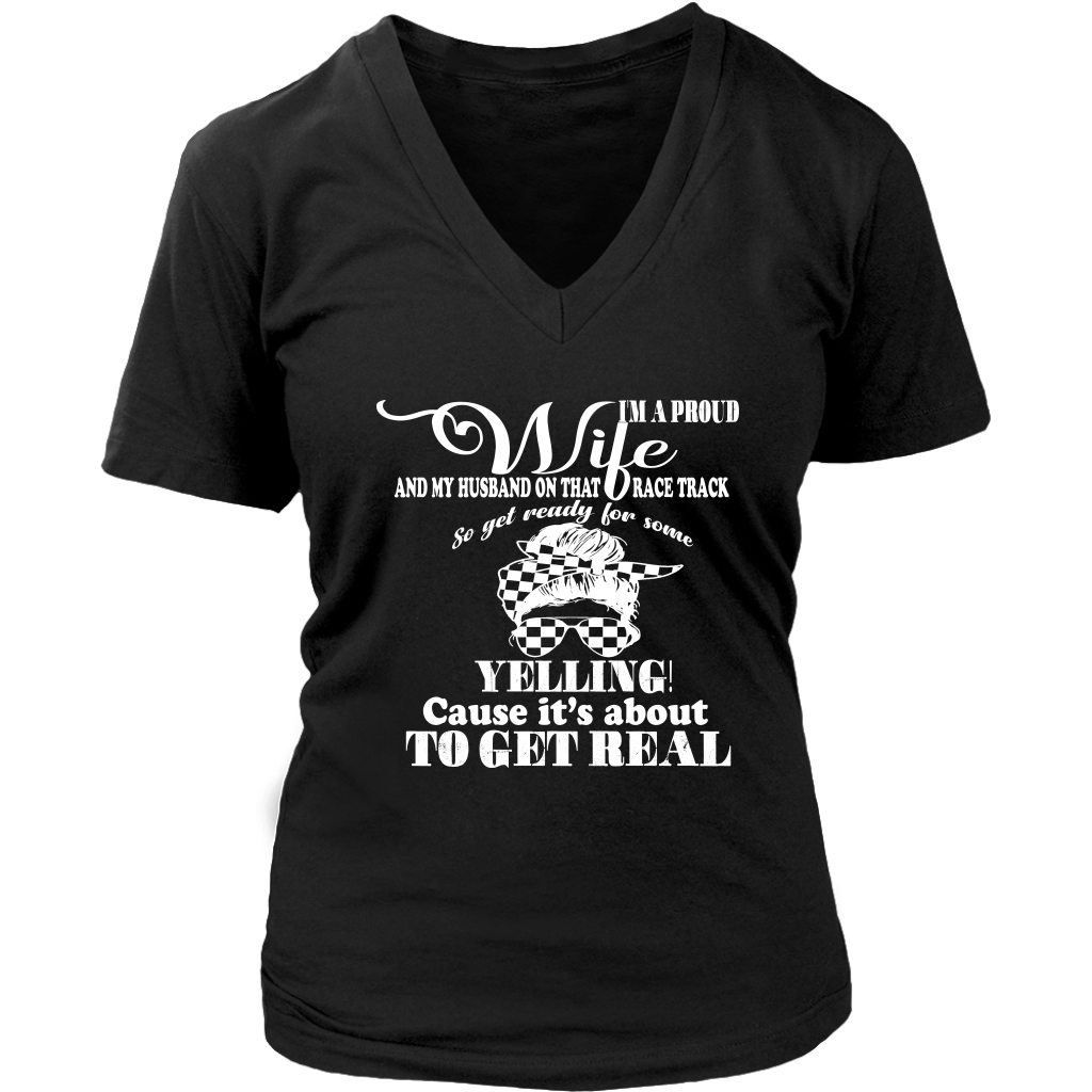 racing wife t-shirts