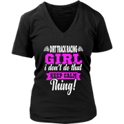 dirt track racing girl t-shirts