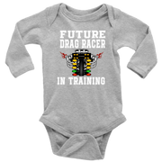 Future Drag Racer In Training Kids Tees