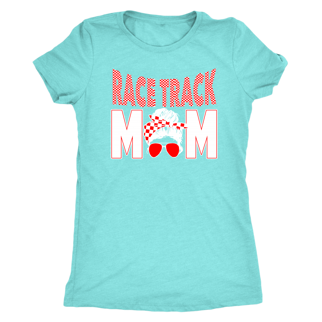 Race Track Mom T-Shirts