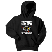 Future Drag Racer In Training Kids Tees