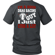 drag racing men's t-shirts
