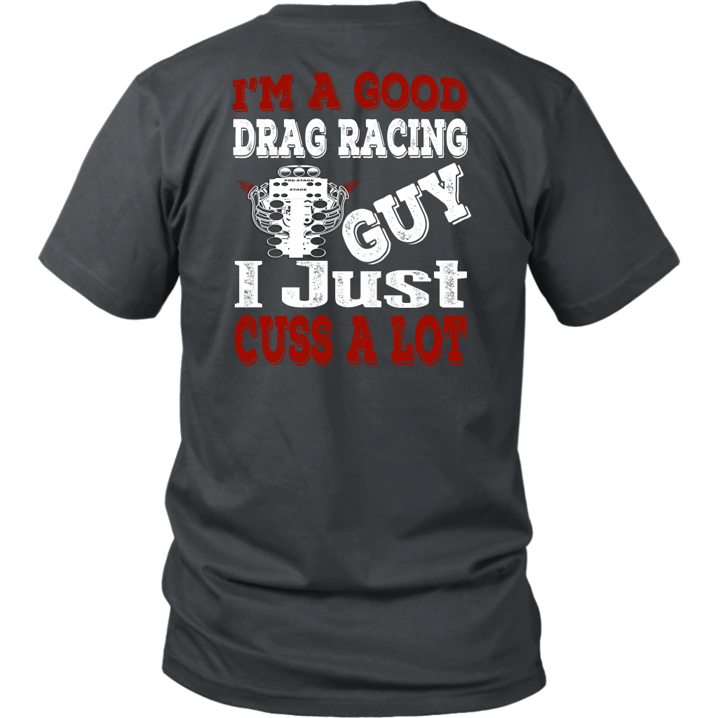 drag racing men's t-shirts