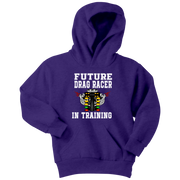 Future Drag Racer In Training Kids Tees