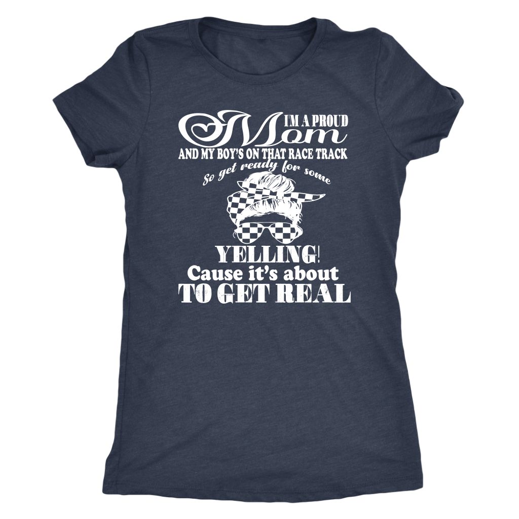racing mom t-shirts