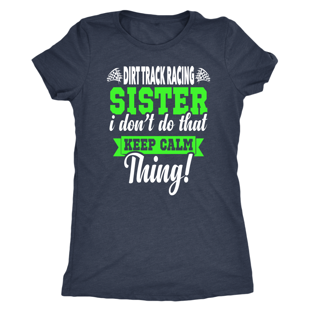 dirt racing sister t-shirts