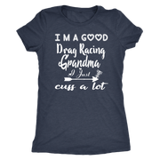 drag racing women's t-shirts