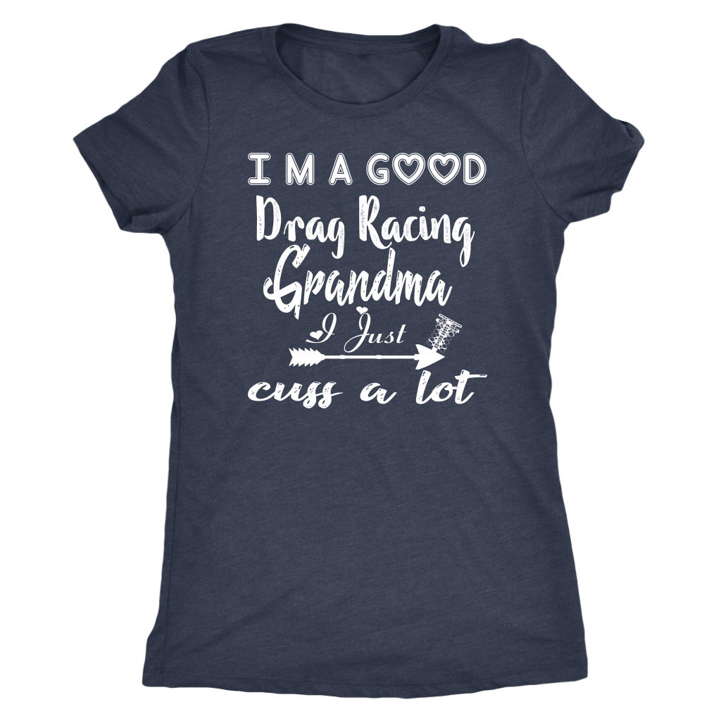 drag racing women's t-shirts