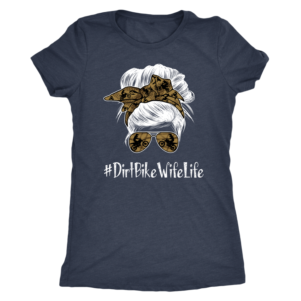 motocross wife t-shirts