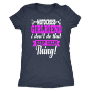 motocross girlfriend t-shirts