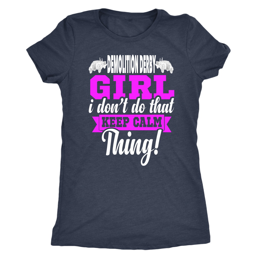 Demolition Derby Girl T-Shirts