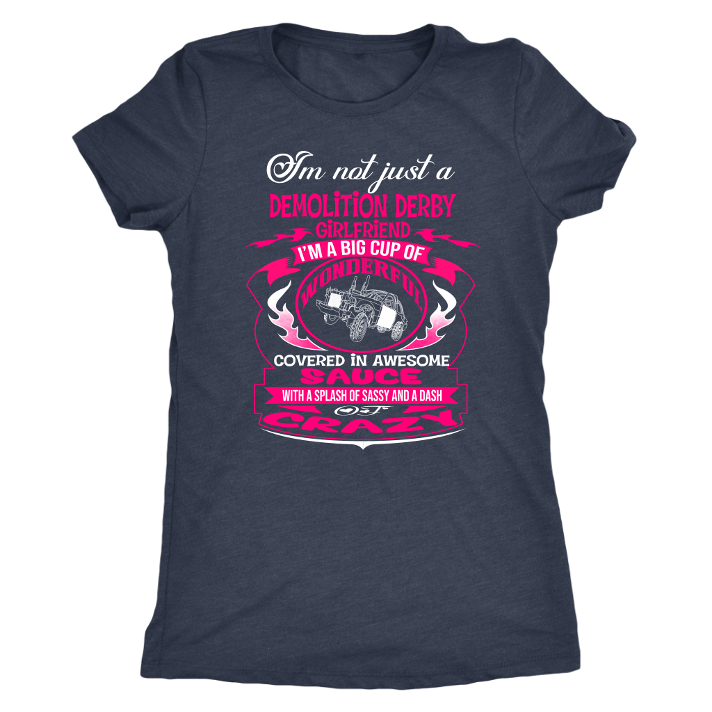 demolition derby girlfriend t-Shirts
