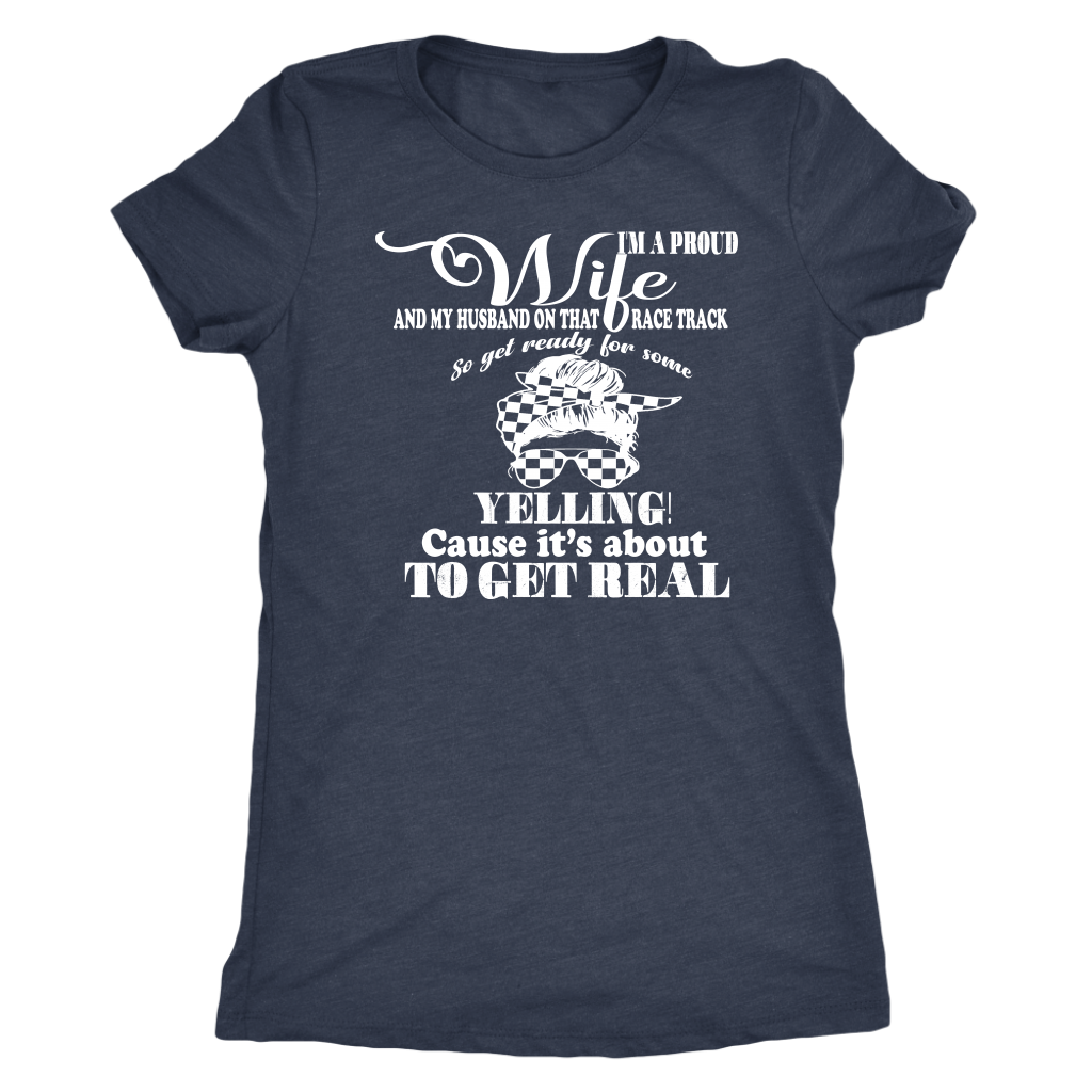 racing wife t-shirts