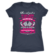 go kart racing girlfriend t-shirts