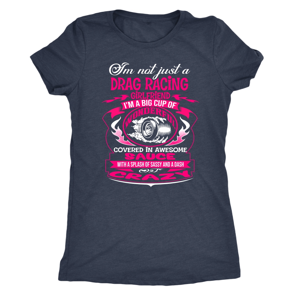 drag racing girlfriend t-shirts