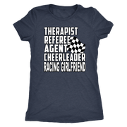 racing girlfriend t-shirts