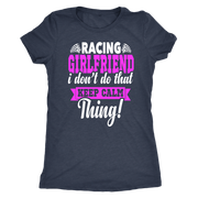 racing girlfriend t-shirts