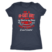 go kart racing aunt t-shirts