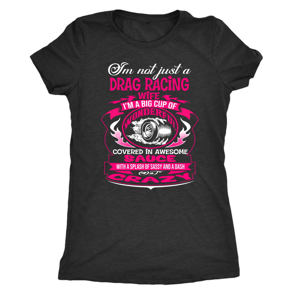 drag racing wife t-shirts