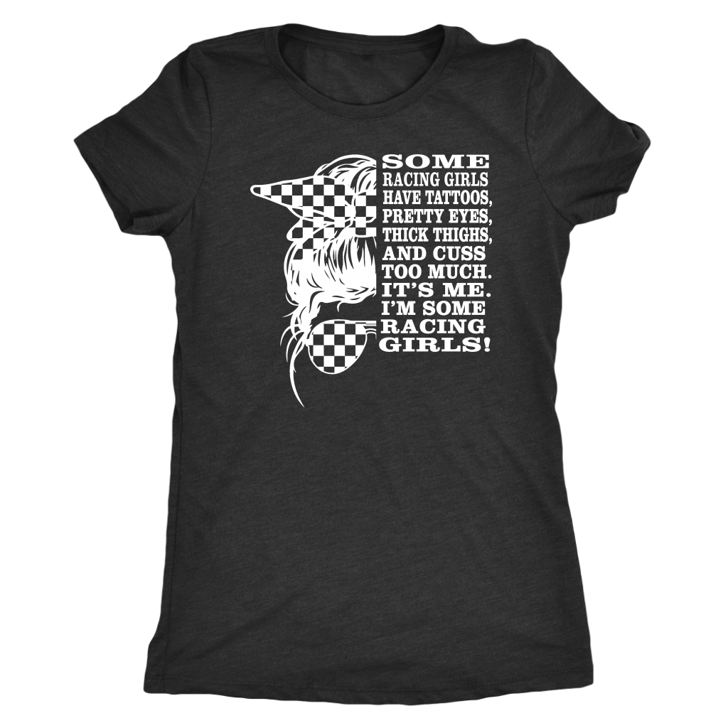 racing girl t-shirts