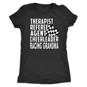 racing grandma t-shirts