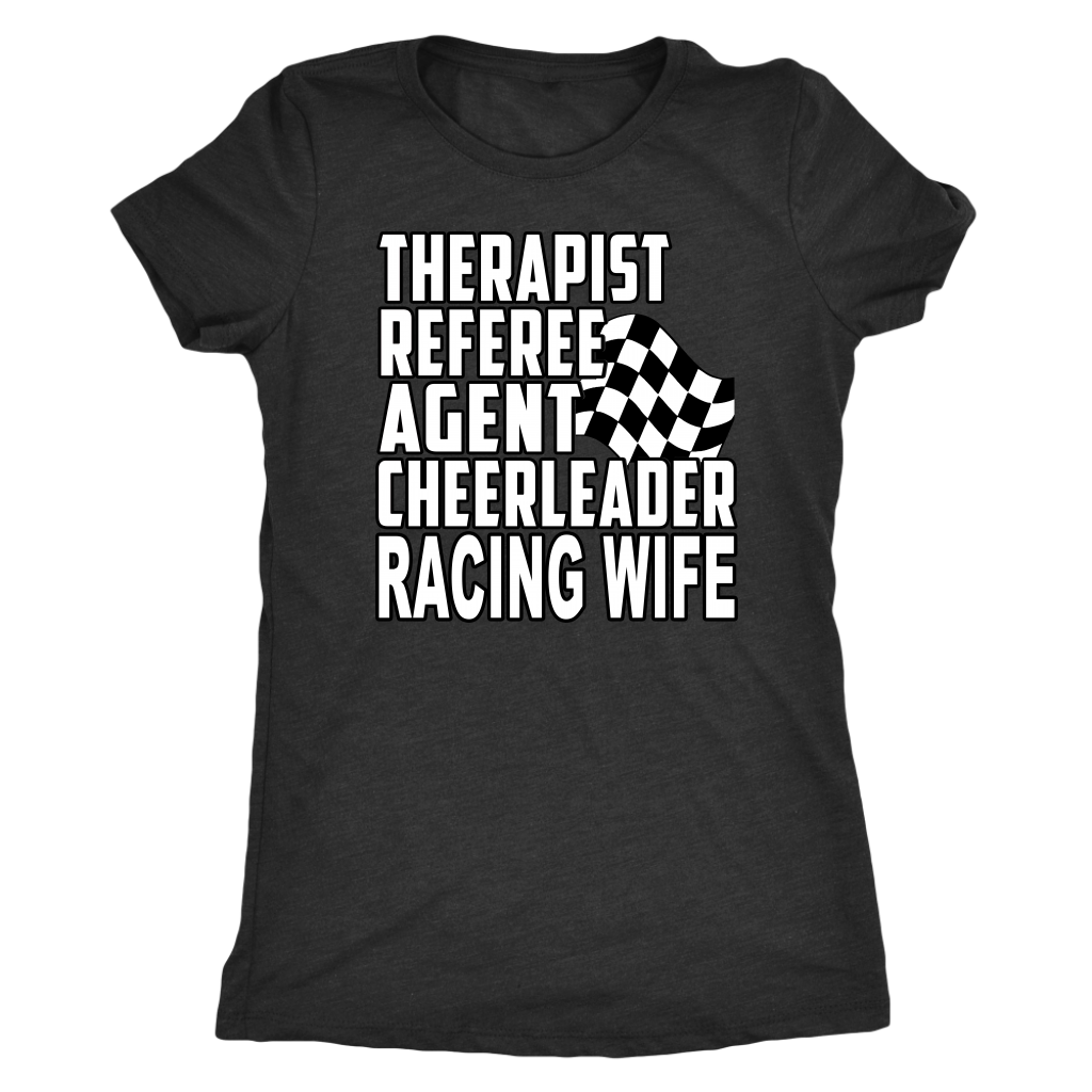 racing wife t-shirts