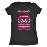 go kart racing girl t-shirts