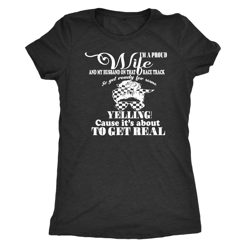 racing wife t-shirts
