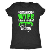dirt racing wife t-shirts