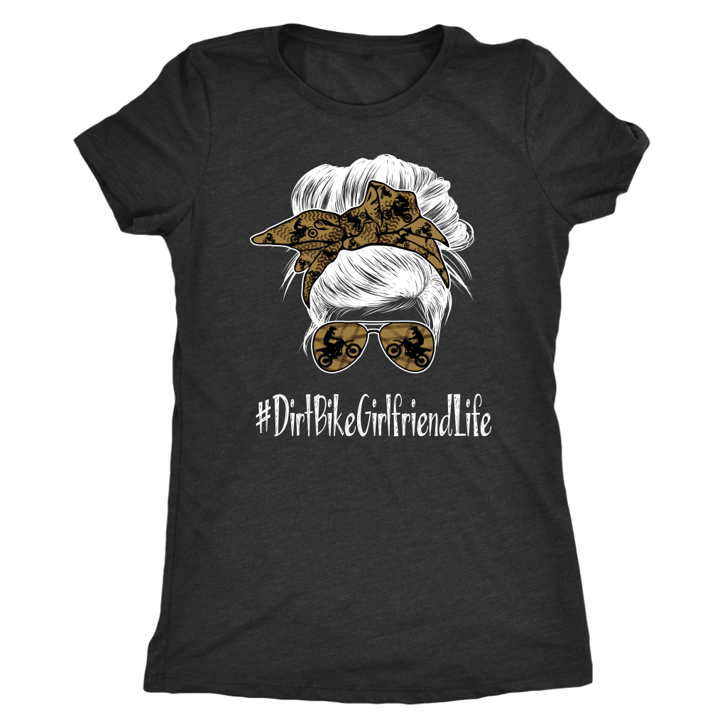 motocross girlfriend t-shirts