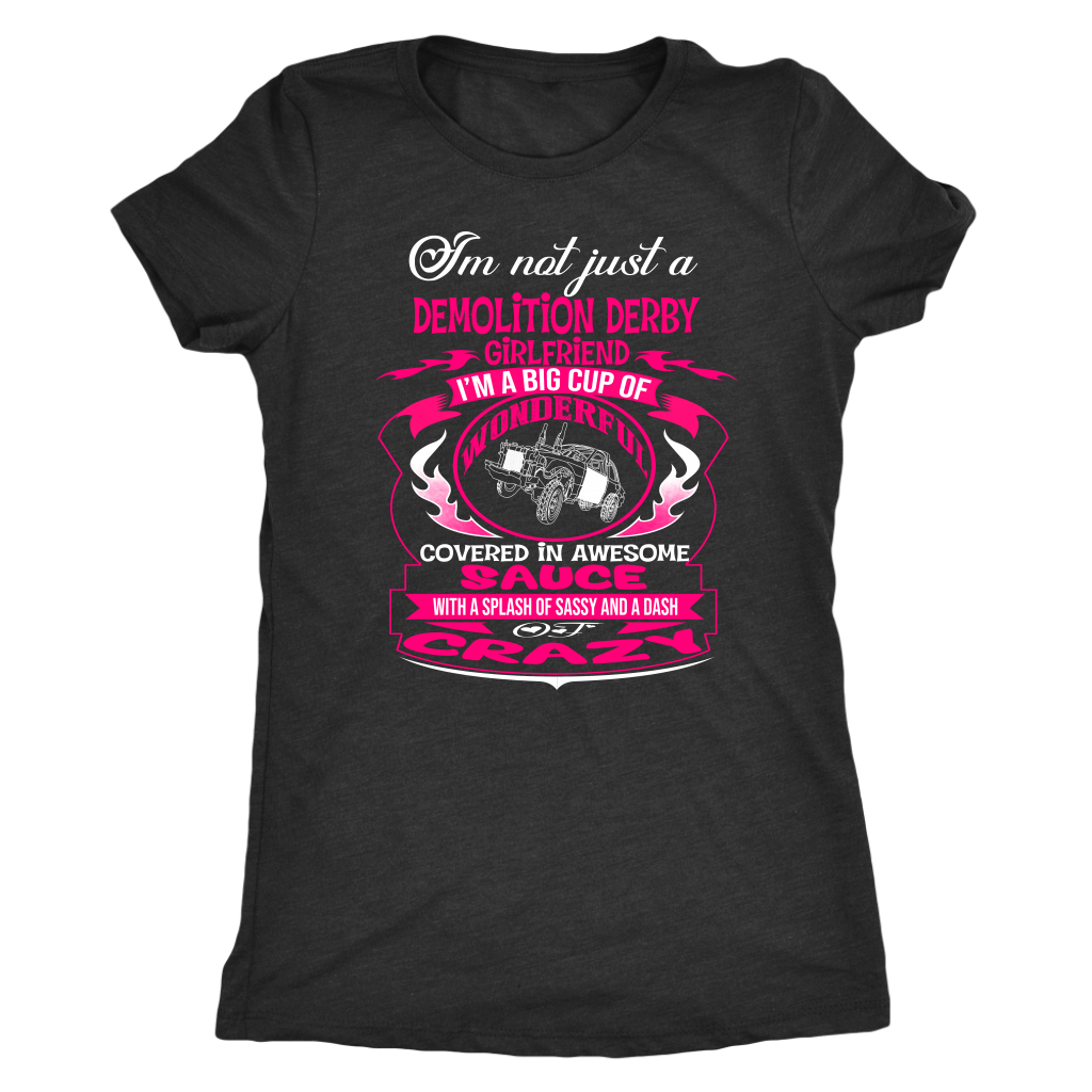 demolition derby girlfriend t-Shirts