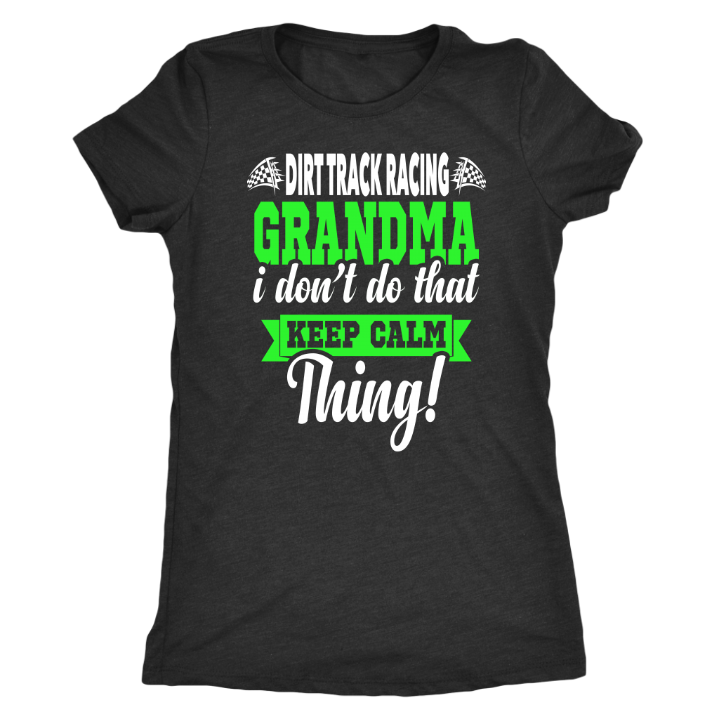 dirt racing grandma t-shirts