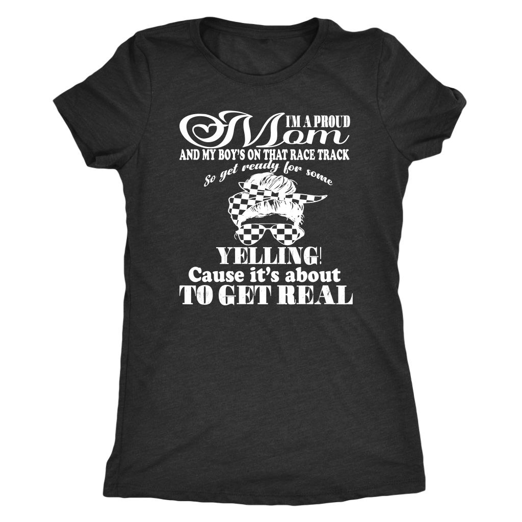 racing mom t-shirts