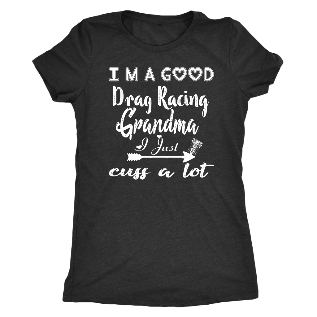 drag racing women's t-shirts
