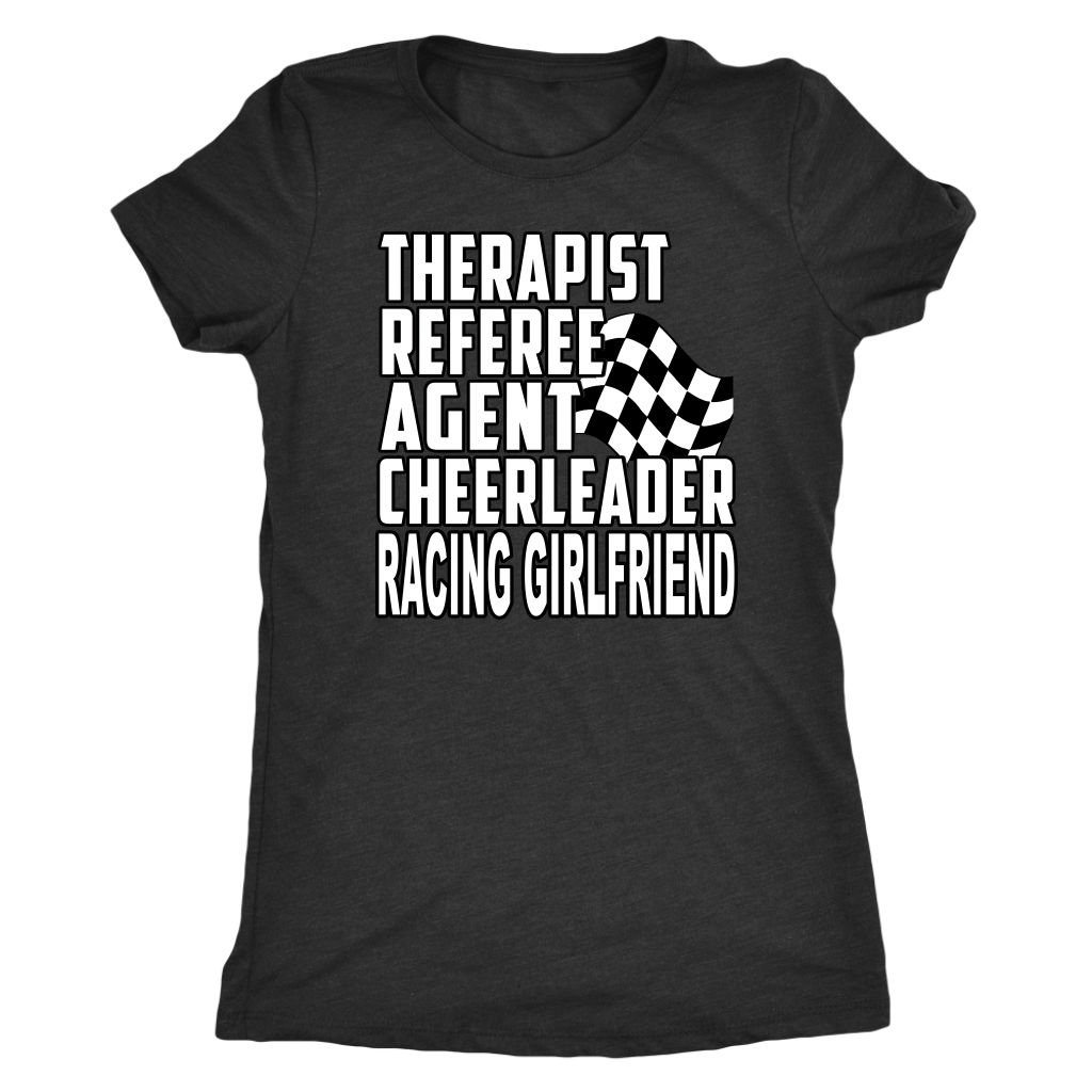 racing girlfriend t-shirts