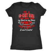go kart racing nana t-shirts
