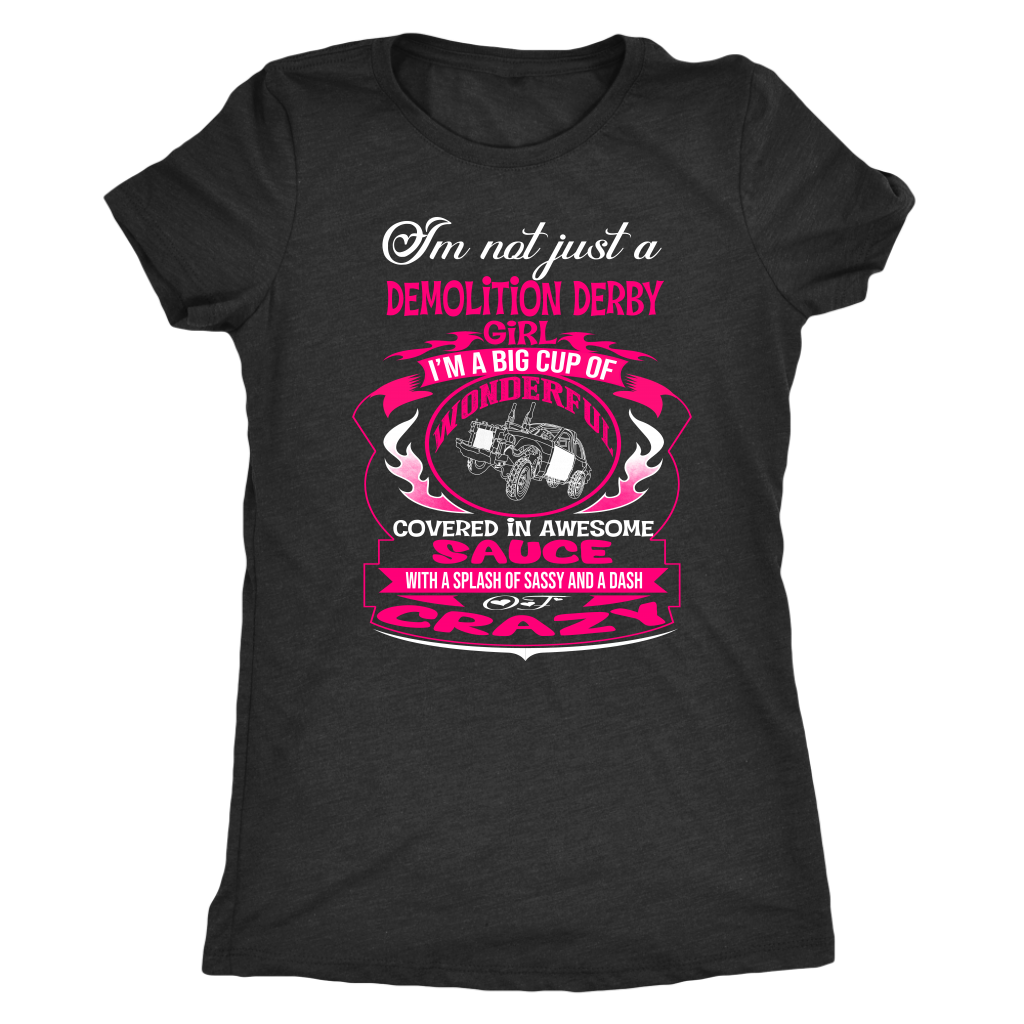 Demolition Derby Girl T-Shirts