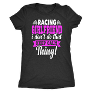 racing girlfriend t-shirts