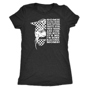 racing mom t-shirts