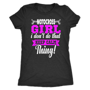 motocross girl t-shirts