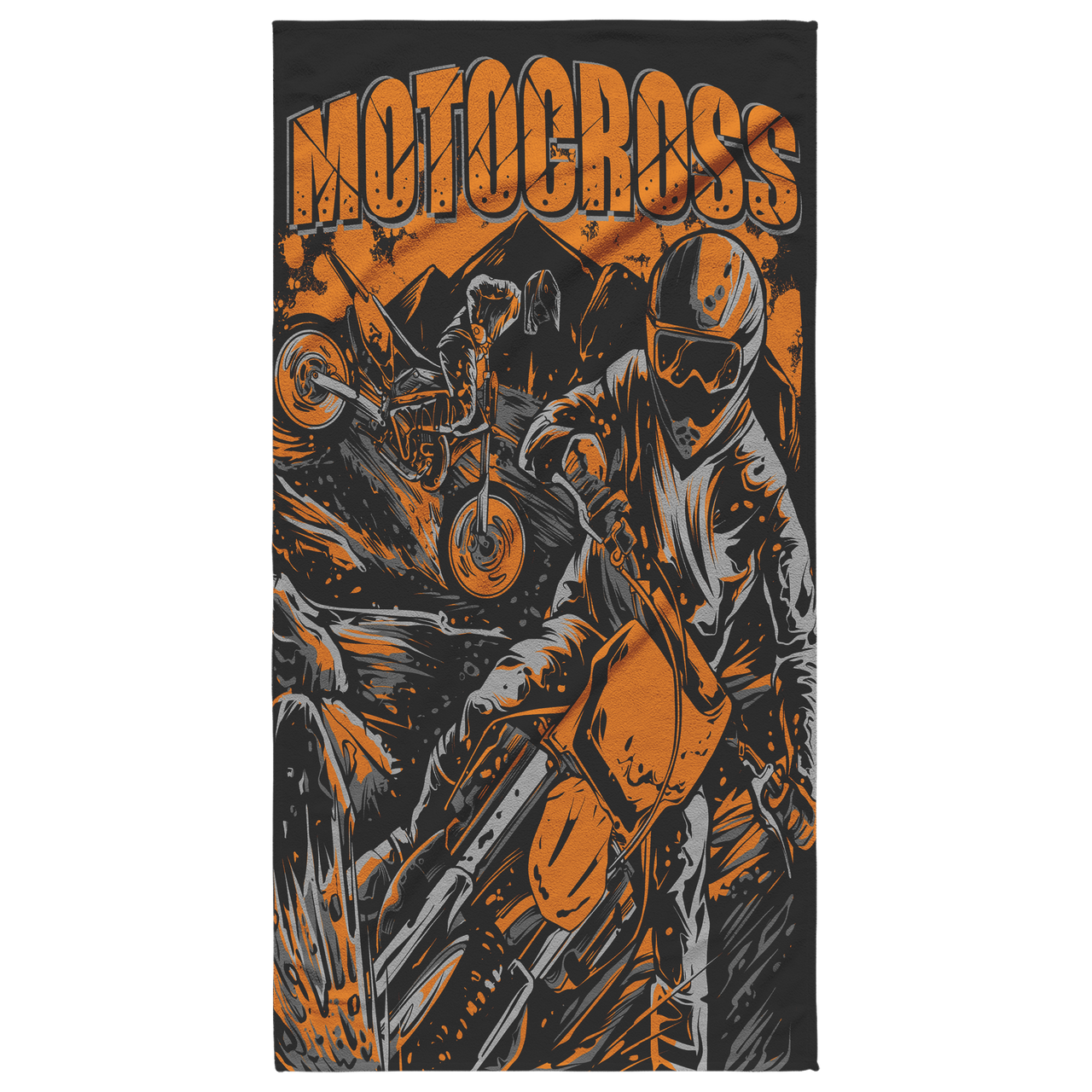 Motocross Beach Towel