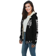 Racing Wife Heartbeat Sherpa Jacket